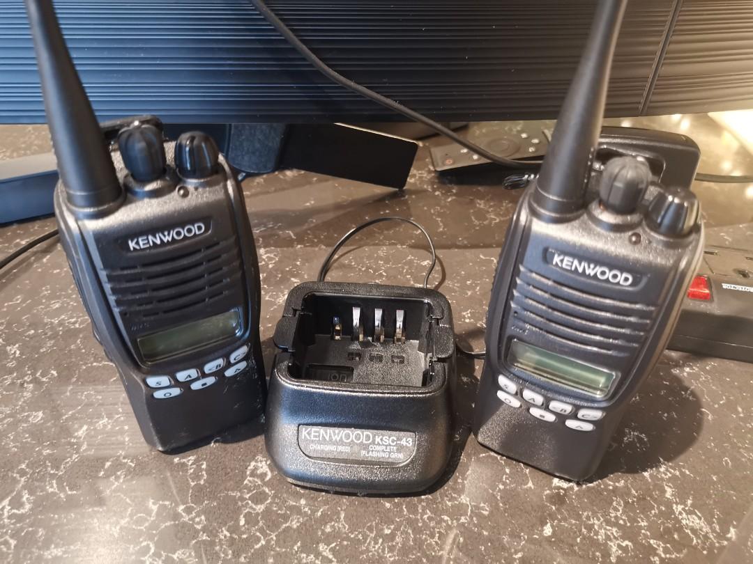 Kenwood Comms set (walkie talkies), Mobile Phones & Gadgets, Walkie ...