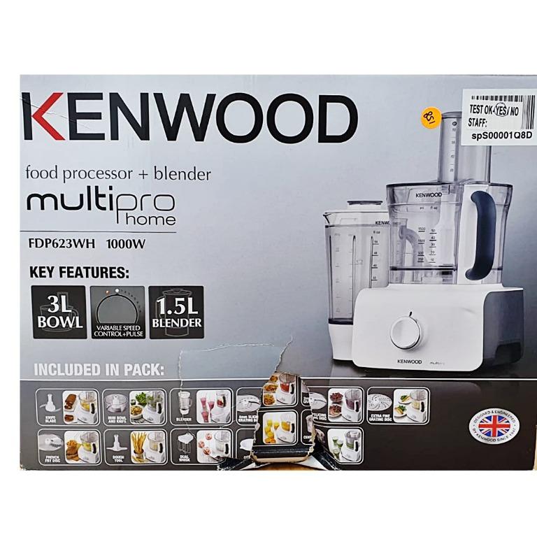 Kenwood Multipro Home FDP623WH Food Processor White