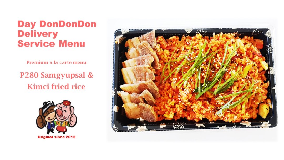 Kimchi Fried Rice W Samgupsal Korean Food Food Drinks Healthy Eating On Carousell
