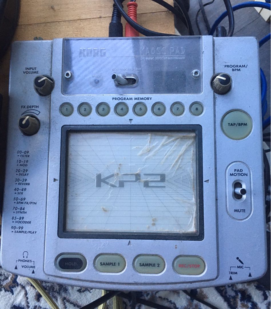 Korg Kaoss Pad 2 Kp2 Music Media Music Instruments On Carousell