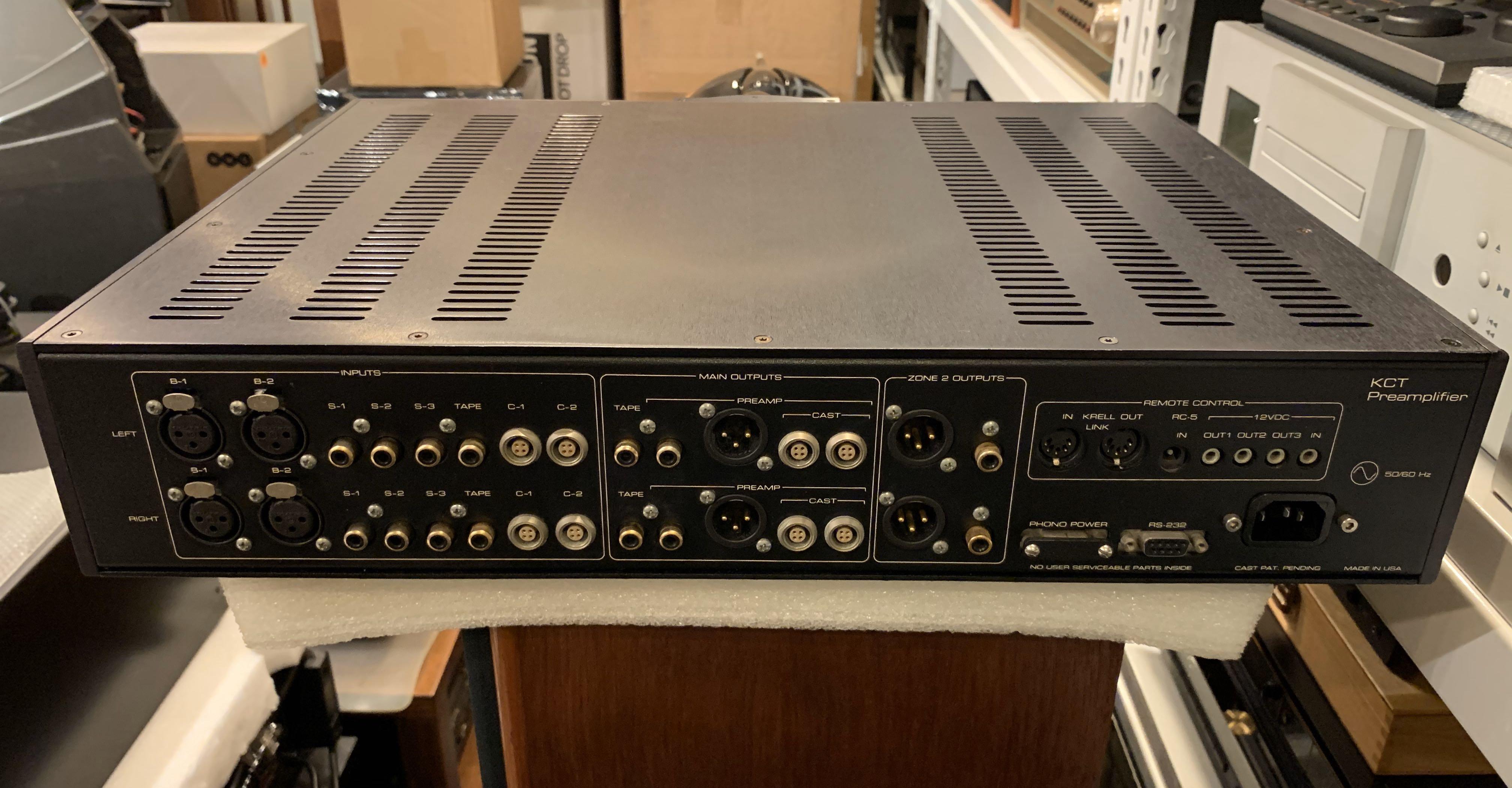 Krell KCT Preamplifier, Audio, Other Audio Equipment on Carousell