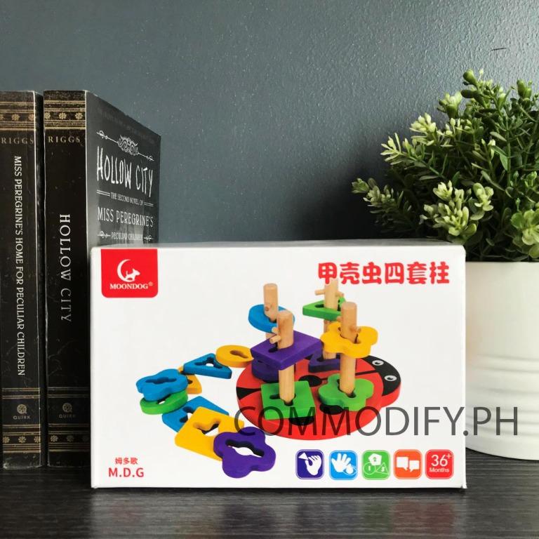 wooden bug toys