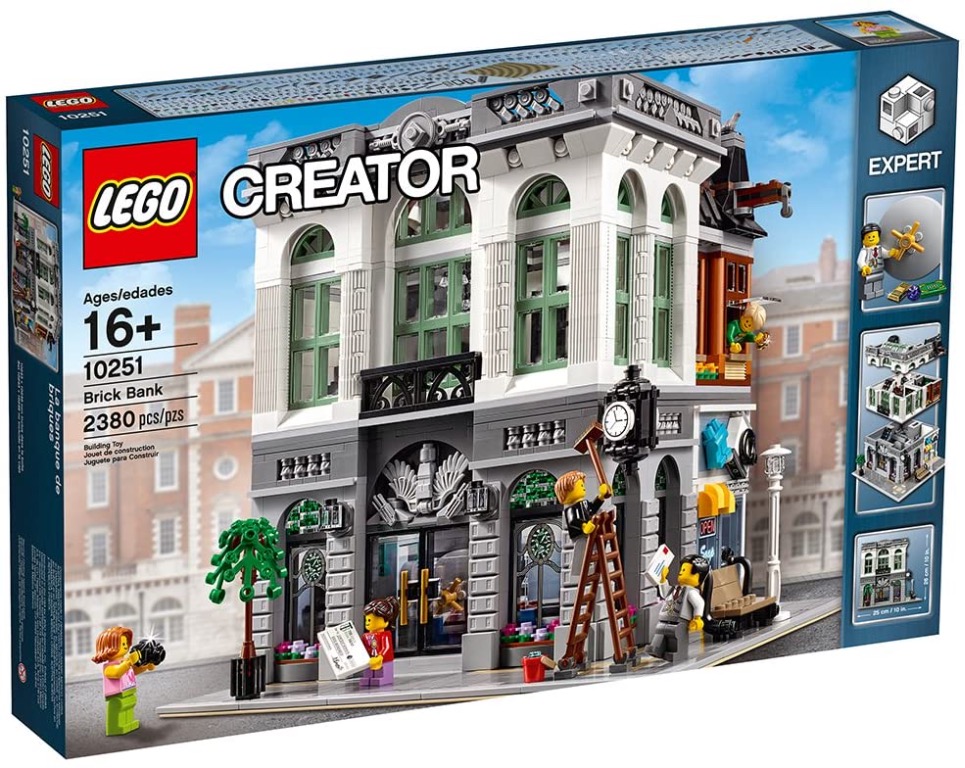 lego modular brick bank
