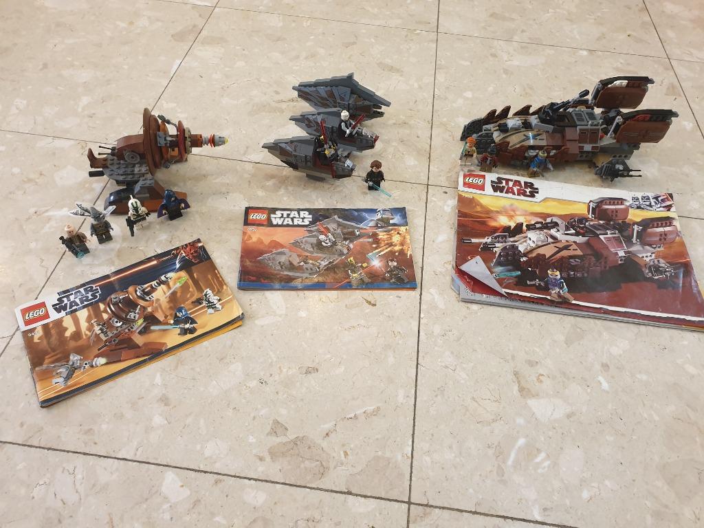 LEGO Star Wars Pirate Tank 7753 Sith Nightspeeder 7957 Geonosian Cannon 9491 Hobbies Toys Toys Games on Carousell