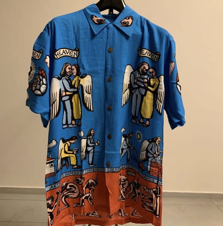 Mambo Loud Shirt Theology Of Heaven And Hell Mens Fashion Coats Jackets And Outerwear On Carousell 7092