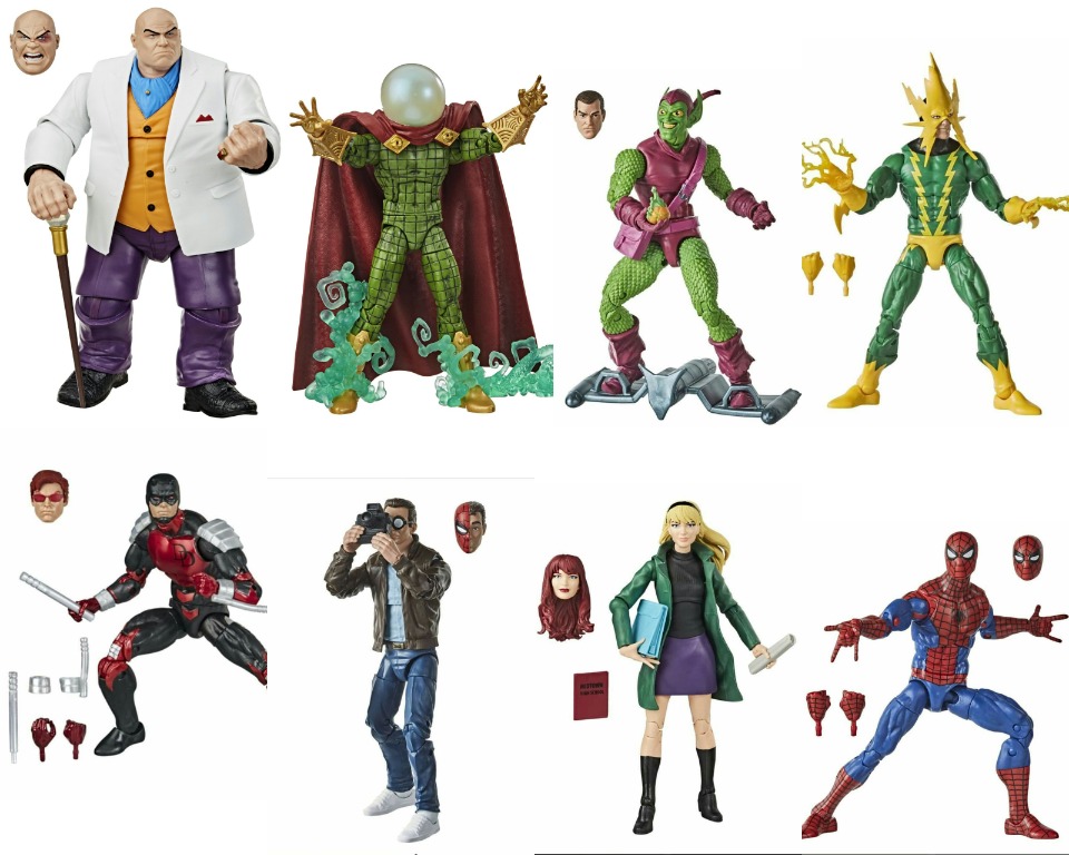 Marvel Legends Preorder Kingpin Green Goblin Electro Mysterio Spiderman Toys Games Toys On Carousell