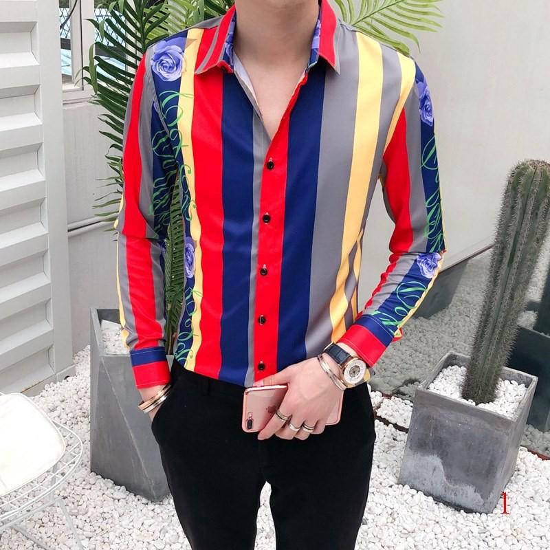 Men Shirt Rainbow Fashion Men S Fashion Clothes Tops On Carousell