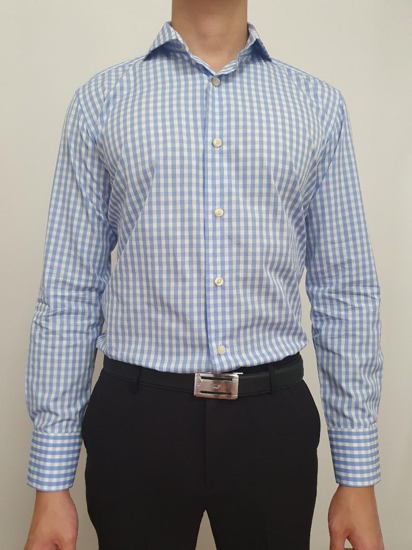 mens 15.5 slim fit shirt