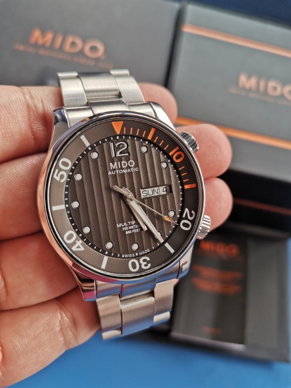 Mido Multifort Two Crowns Diver 42mm Luxury Watches on Carousell