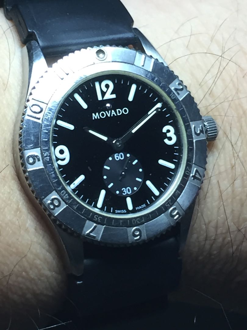movado dive watch