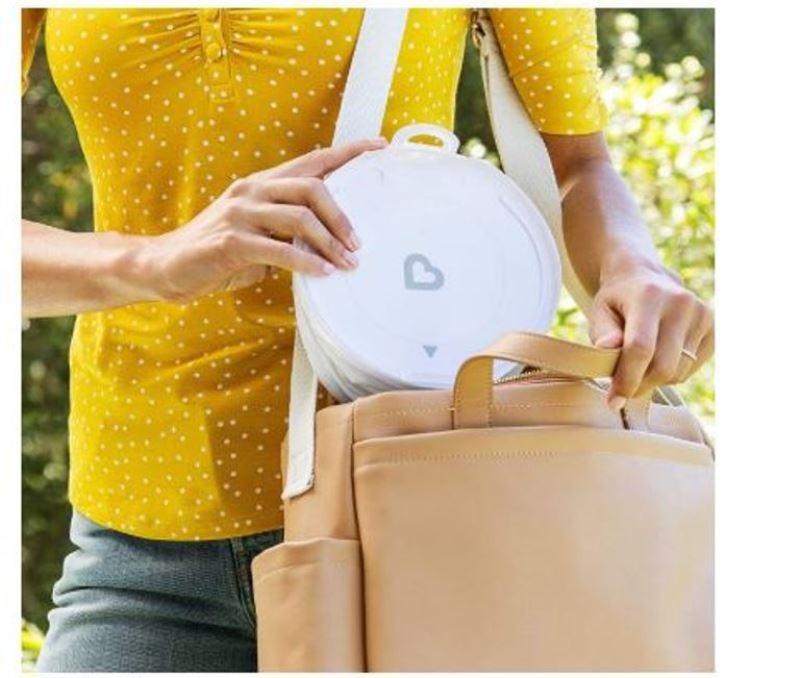 Munchkin 5Pack Toss Portable Disposable Diaper Pail for Baby Holds 150