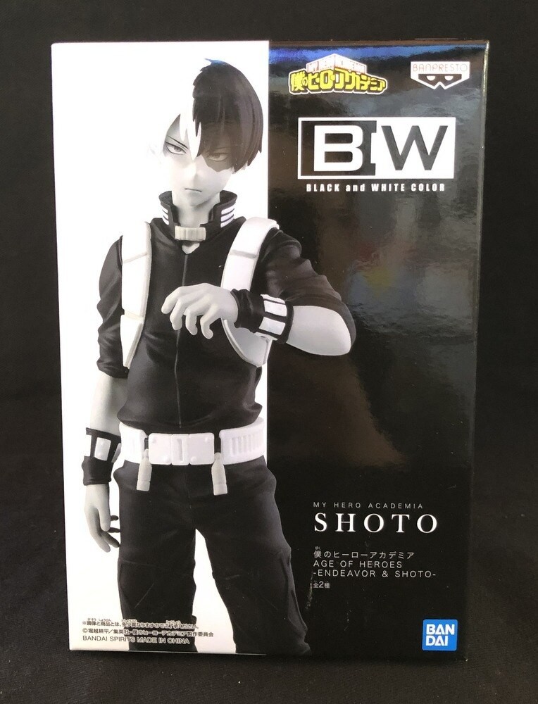 My Hero Academia Age Of Heroes Black And White Shoto Toys Games Bricks Figurines On Carousell