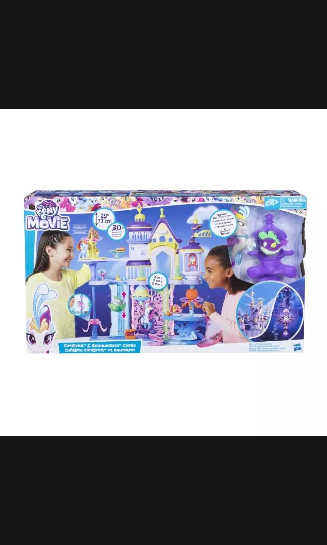 My little pony hotsell light up castle
