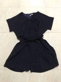 Navy Blue Romper