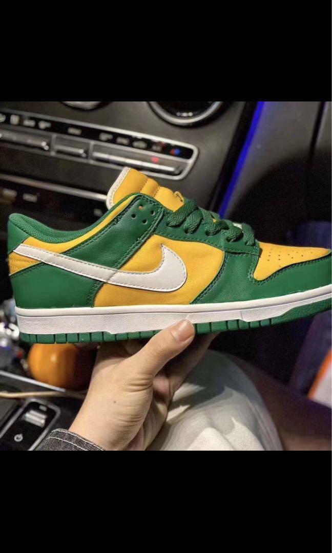 Nike Dunk Low SP Varsity Maize Pine Green 2020 Men s Fashion