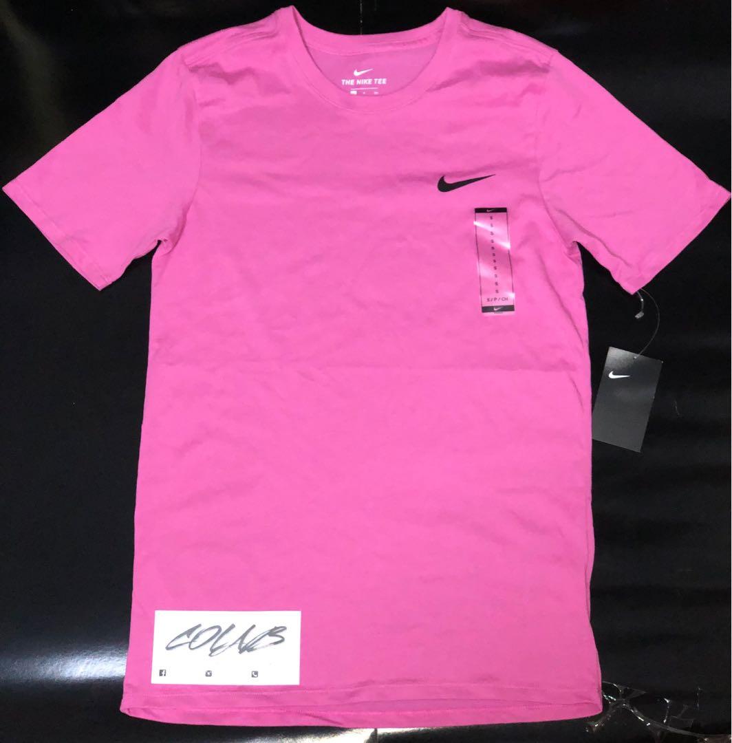 mens pink dri fit shirt