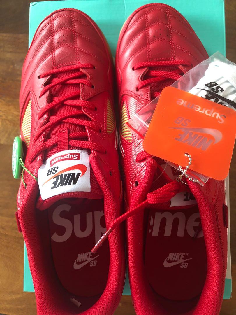 Nike SB Gato Supreme Red US 13M Men s Fashion Footwear