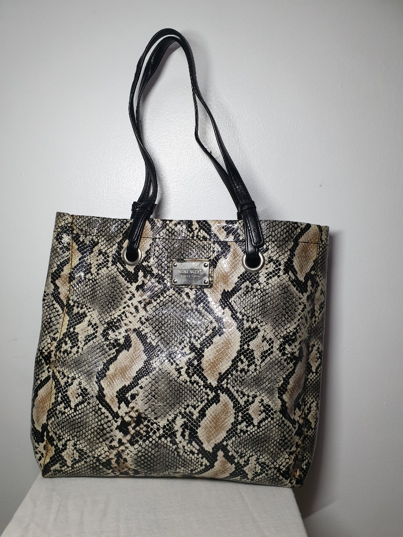 Nine west snakeskin 2024 bag