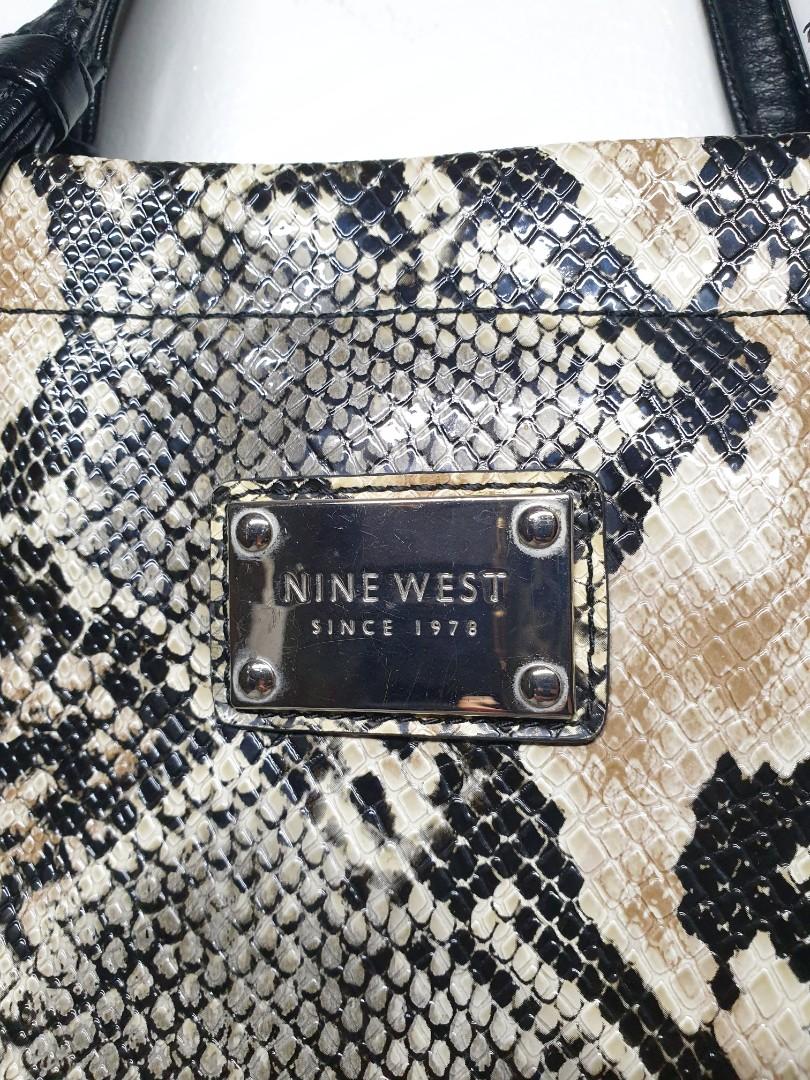 Nine West Snake Skin Tote