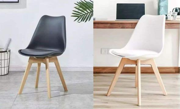 Padded Scandi Chair Home Furniture Furniture Fixtures Tables Chairs On Carousell