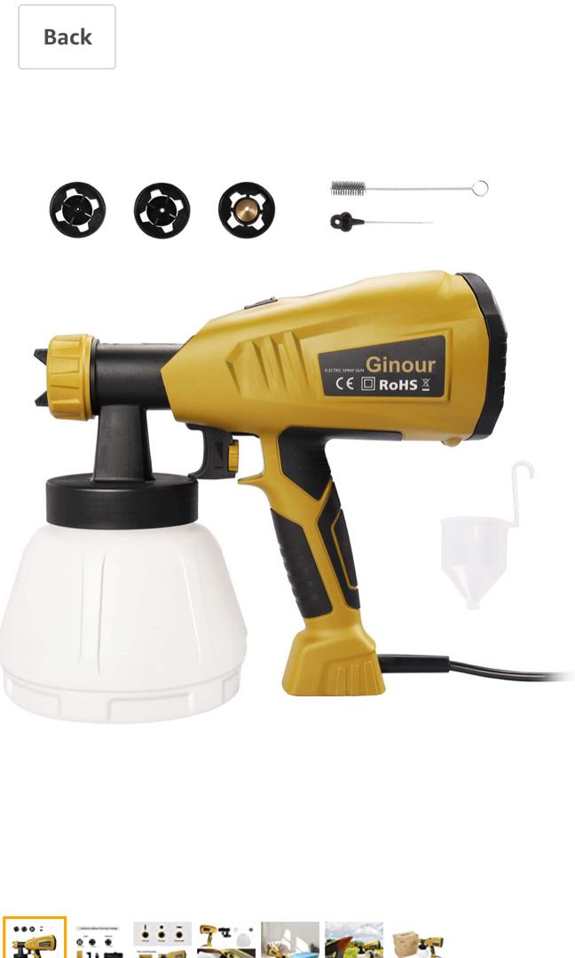 Paint Electric Spray Gun, Electronics, Others on Carousell