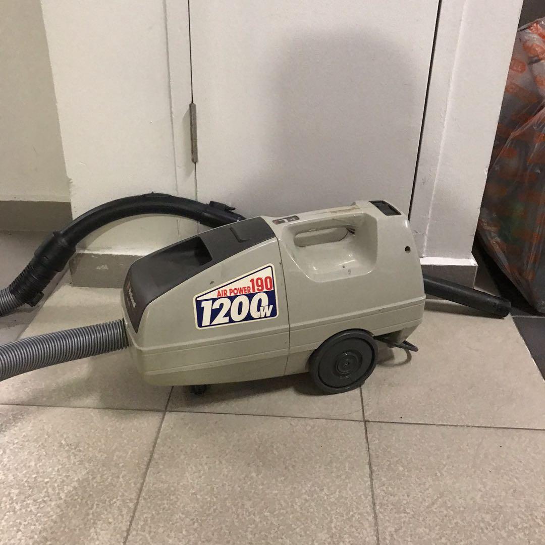 Panasonic National Vacuum Cleaner Heavy Duty Cleaner Max Air Power 190