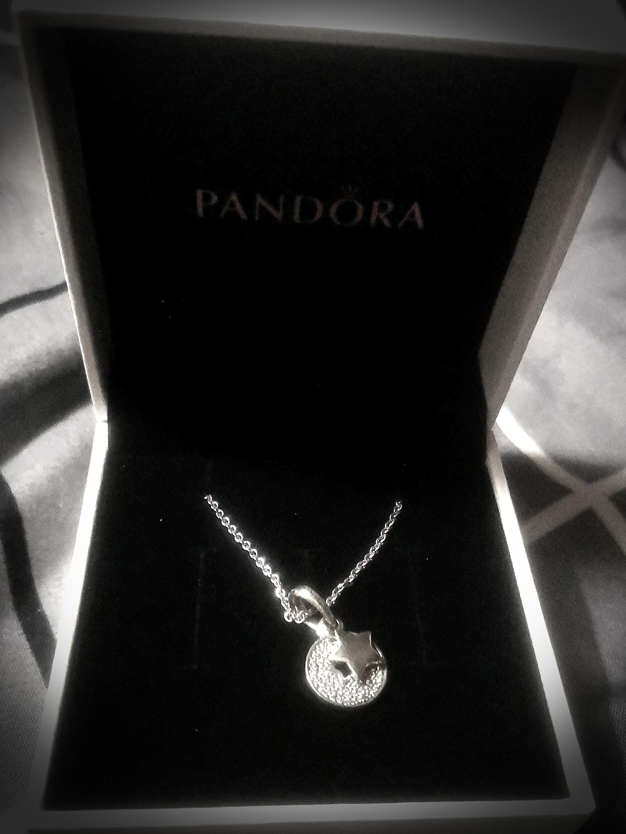 Pandora Celebration Star Necklace Authentic