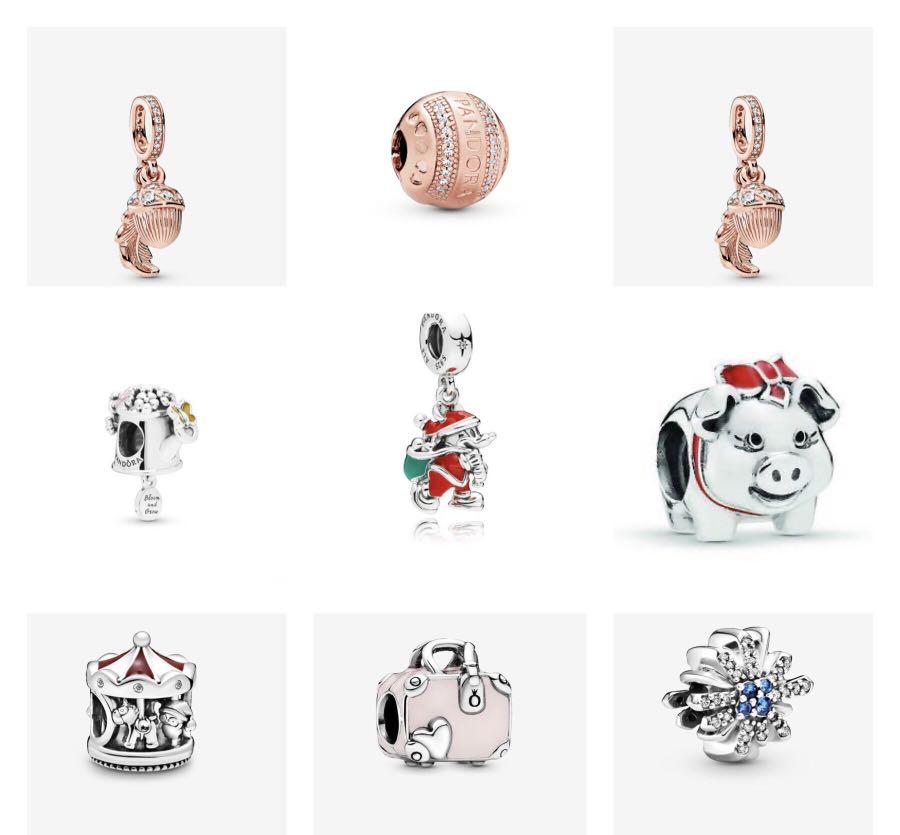 Genuine pandora hot sale charms clearance