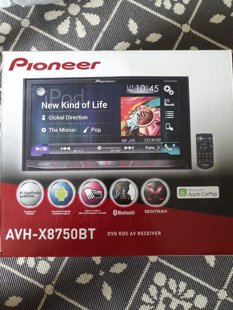 Autoradio Dvd Pioneer Avh X8750 Bt - Facilandia