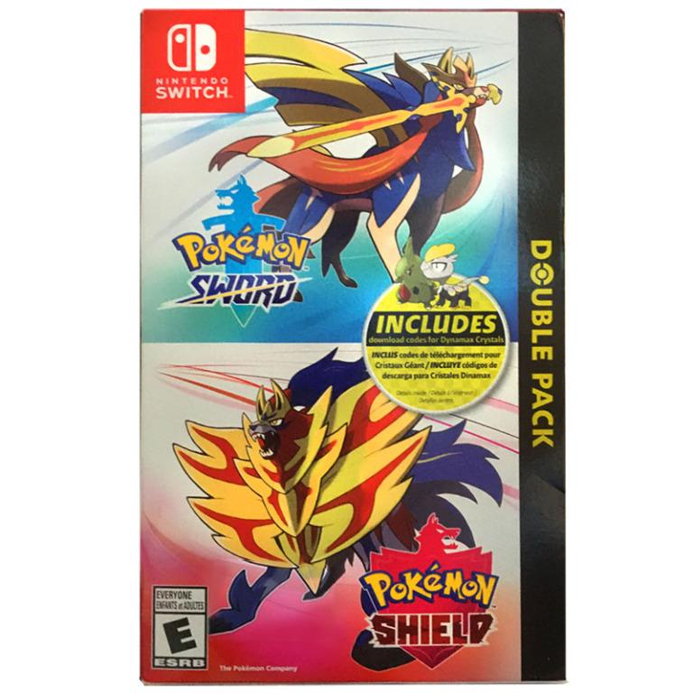 pokemon sword and shield double pack dynamax crystal