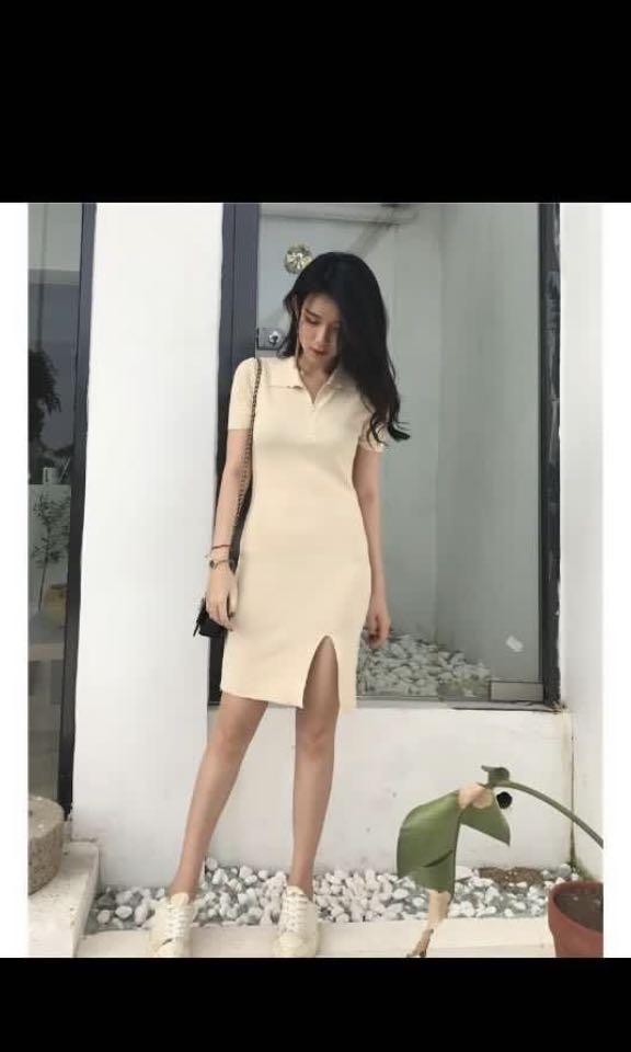 polo bodycon dress
