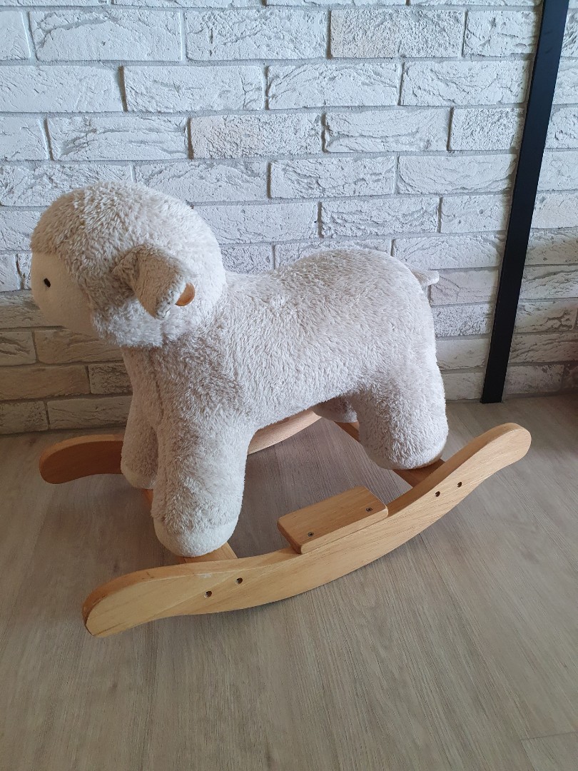 Pottery Barn Kids Rocking Lamb