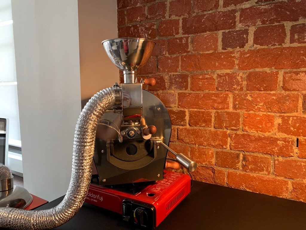 Professional Coffee Roaster — Kaldi Fortis 600g w. Extractor — 3 months