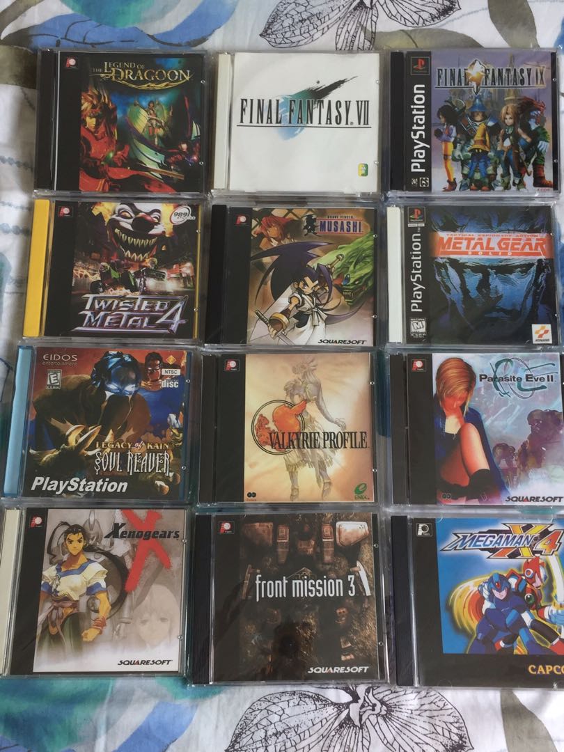 PS1 Games Mega Collection, Video Gaming, Video Games, PlayStation on  Carousell