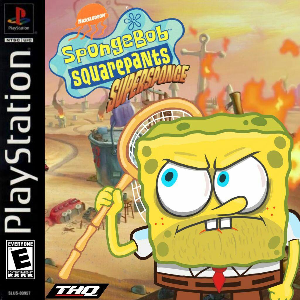 spongebob supersponge ps1