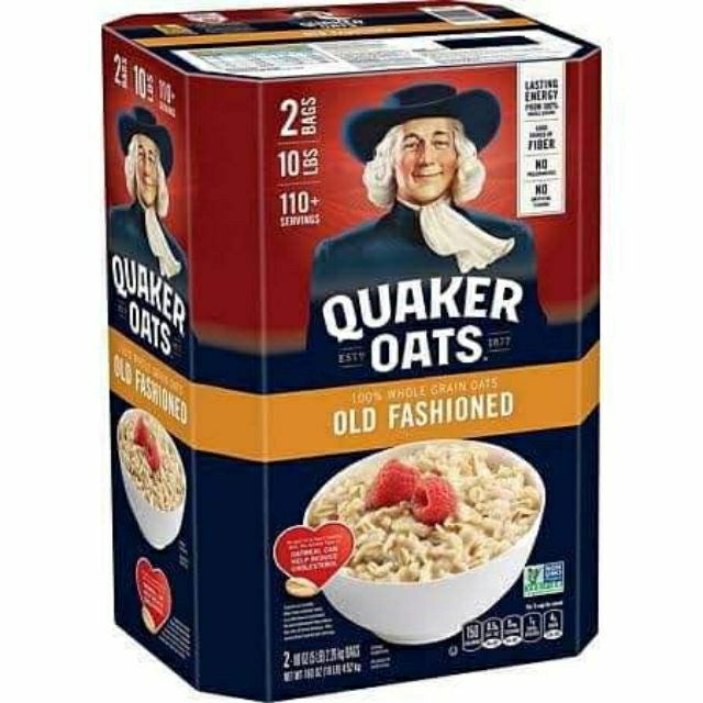 Quaker Old Fashioned Oatmeal 10lb Food Drinks Healthy Eating On Carousell