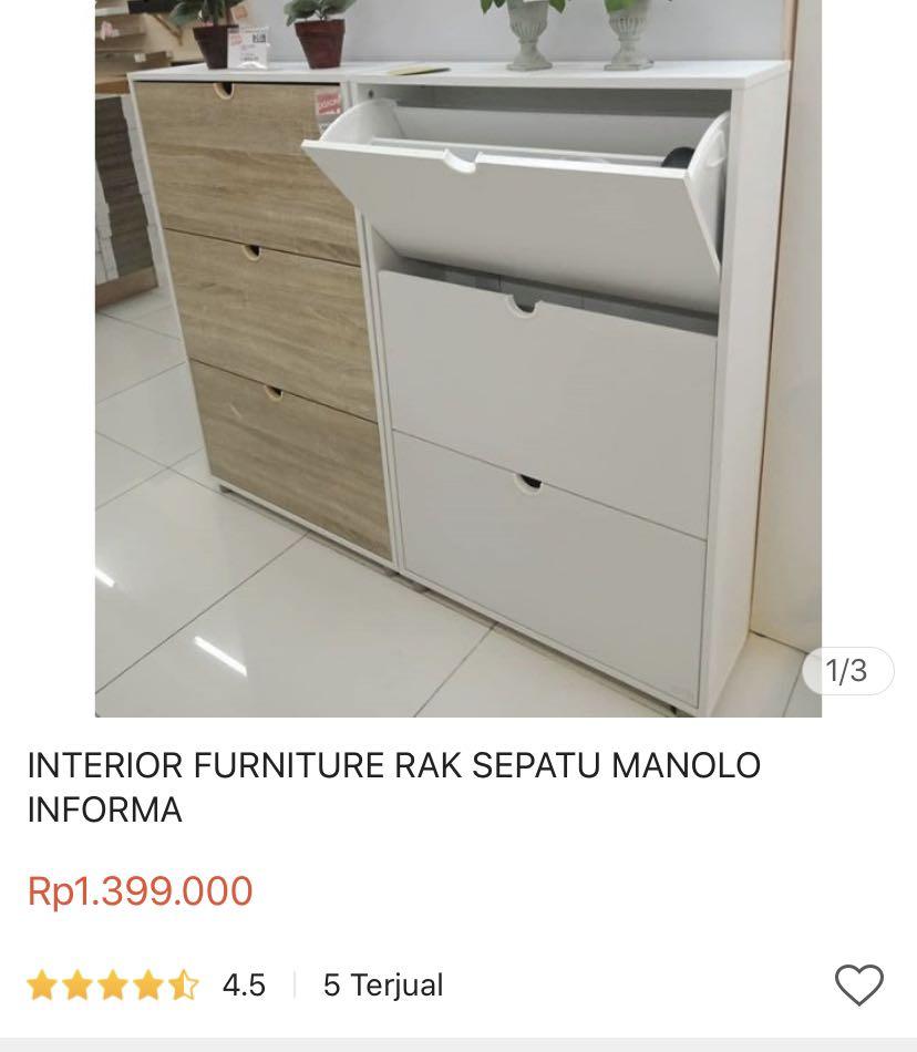 Rak Sepatu Informa Perabotan Rumah Di Carousell