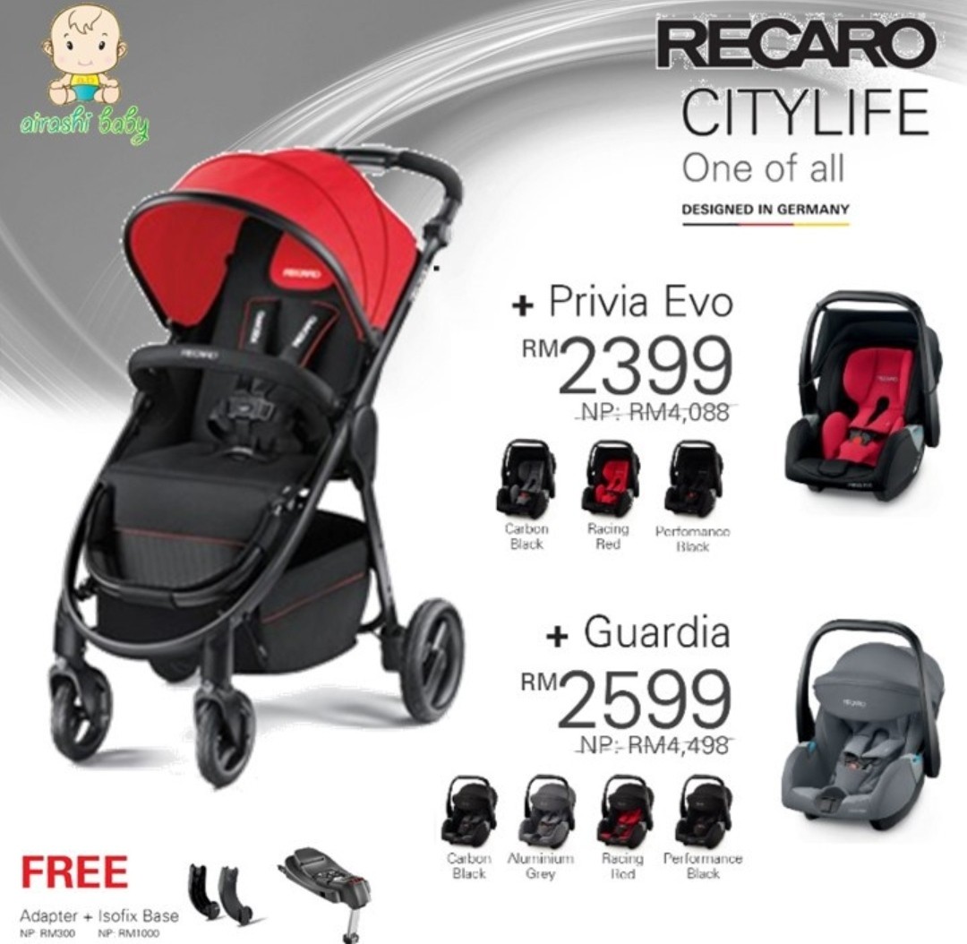 recaro guardia isofix base