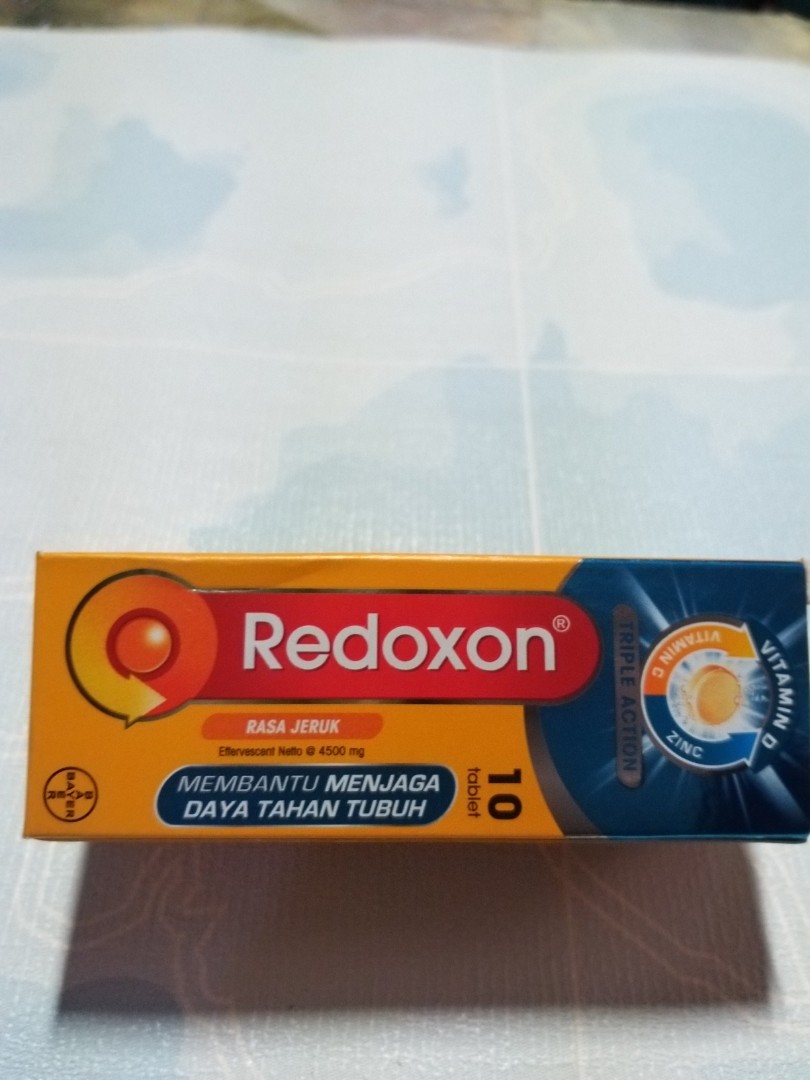 Redoxon Vitamin C Food Drinks Instant Food On Carousell