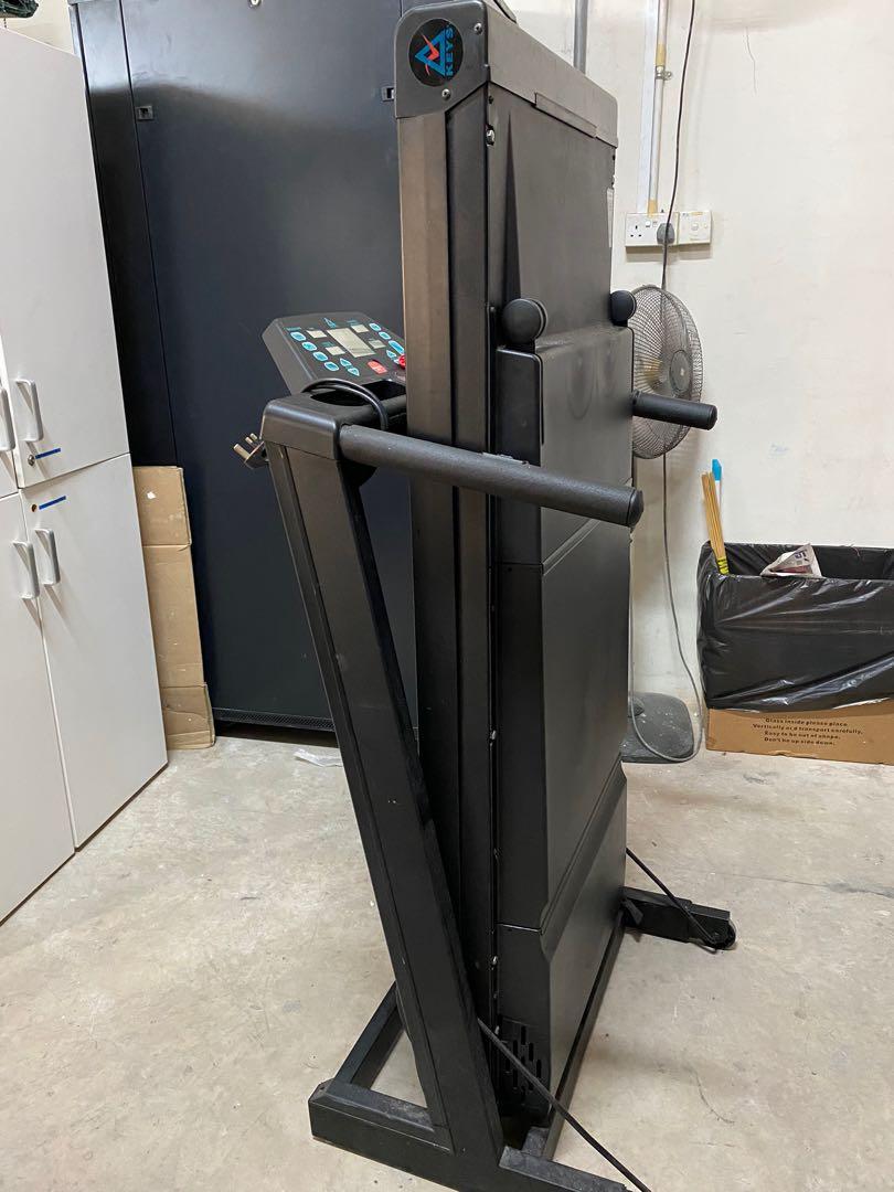 foldable track mill