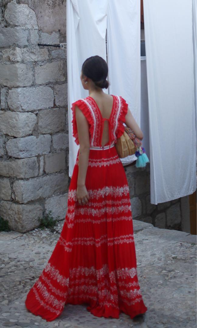 Self portrait discount flower spell dress