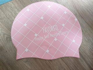 Silicone swimming hat for kids