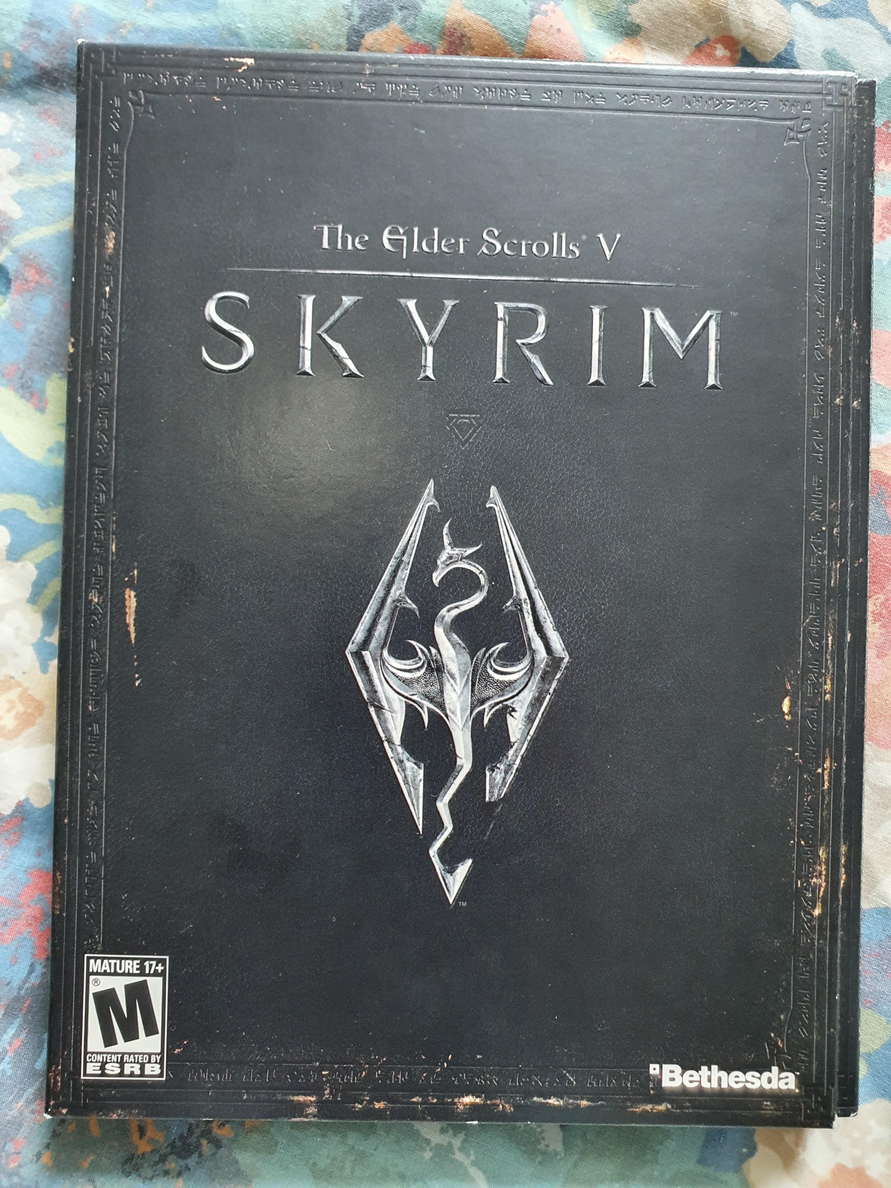 How Much Does Skyrim Cost On Xbox Marketplace Skyrim Xbox360 Limited Edition, Video Gaming, Video Games, Xbox on