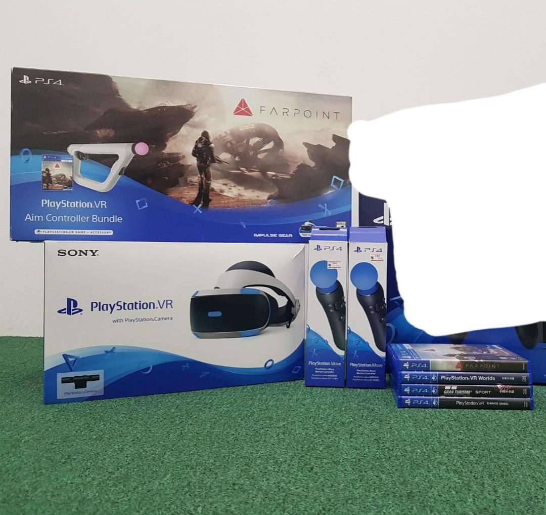 Sony Playstation 4 VR Bundle, Video Gaming, Gaming Accessories
