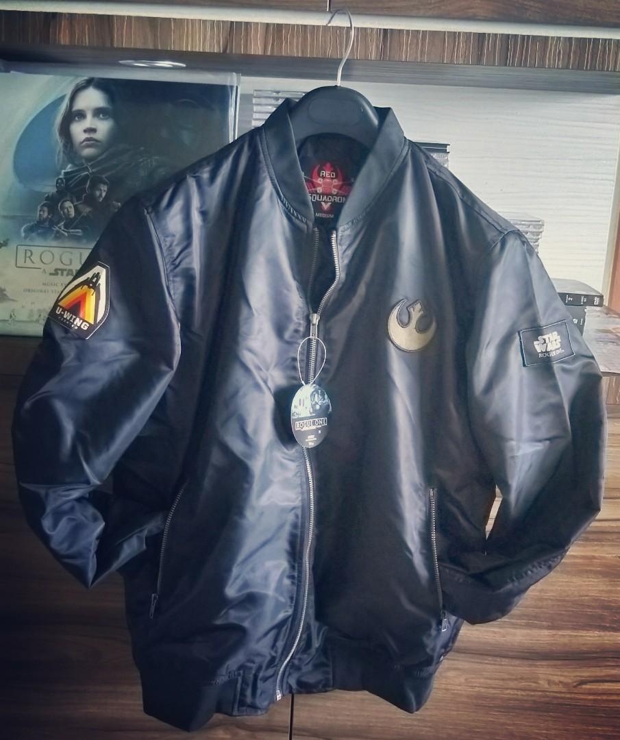 Rogue One A Star Wars Story Jacket with Woven Patches Men s