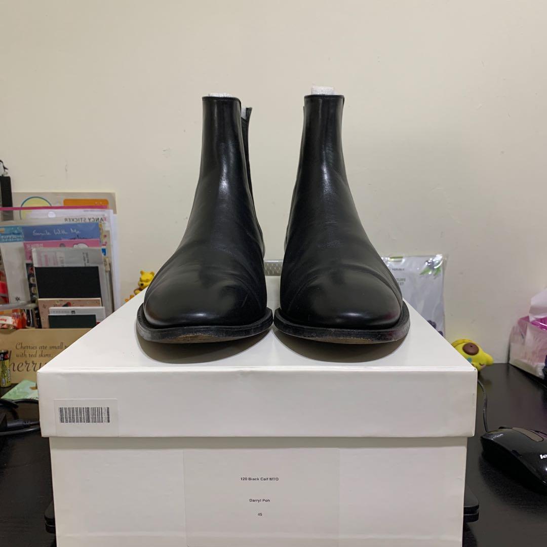 Story Et Fall black Chelsea boots US12 Men s Fashion Footwear Boots on Carousell