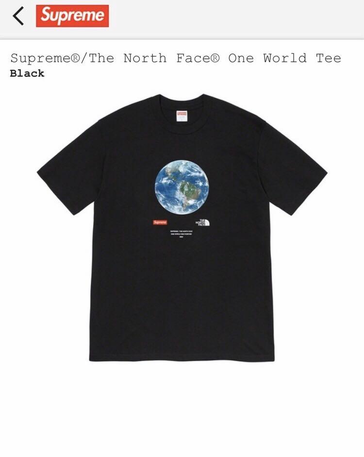 Supreme tnf photo tee online