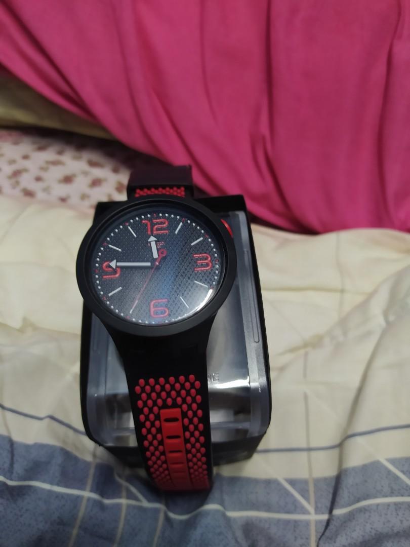 Swatch big bold store red