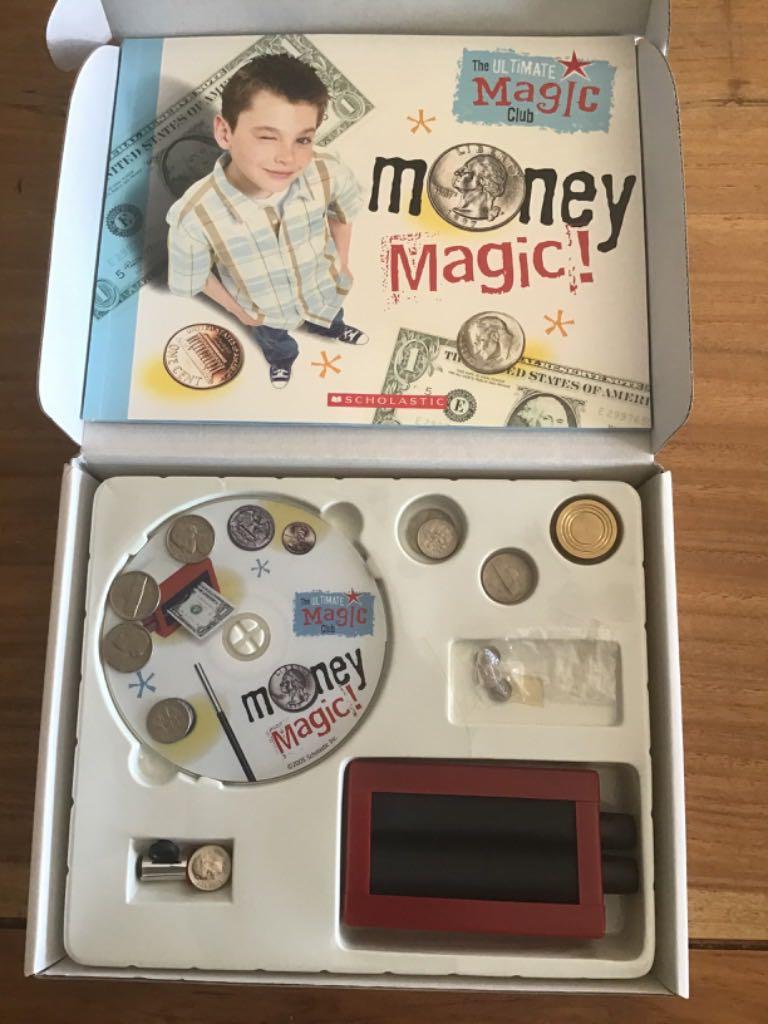 The Ultimate Magic Club (Category: Educational & Learning Toys) located in Cebu City. Submitted by homewares123 (Listing ID 1008252963, Image 1). Description: Money Magic Set has money machine, instant wand, DVD and Money Magic Book which gives you a step by step instructions..