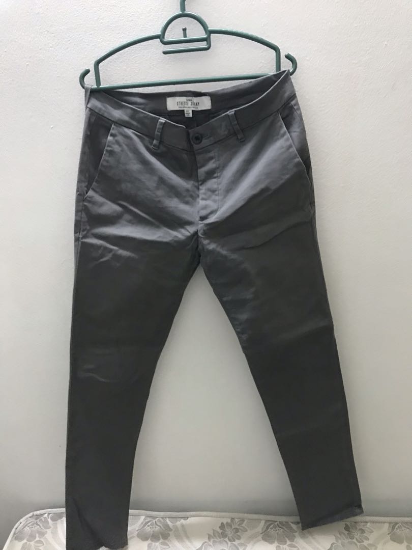topman stretch skinny trousers